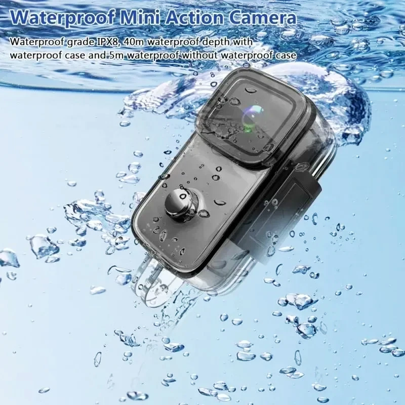 Accessoires inclus avec la caméra sport SJCAM C200 4K 30fps : supports, câbles et coque étanche