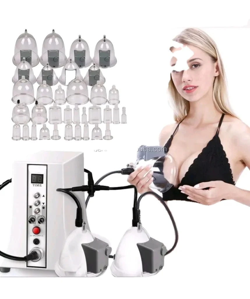 

Spa Use Butt&Breast Enhancement Vacuum Suction Cupping Therapy Machine Butt Lifting Body Massage Slimming beauty equipment