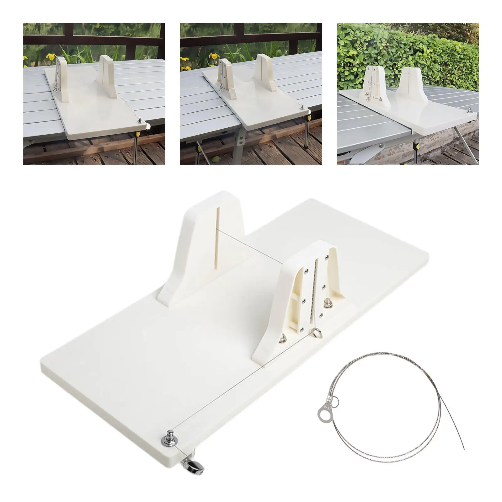 Adjustable Slab Soap Cutter Push Soap Cutter DIY Making Professional Beginners with Size Scale, Cutting Machine