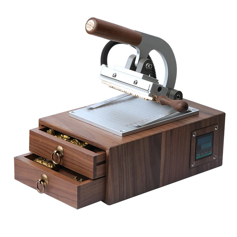 WT-90XT Hot Foil Stamping Machine Manual Box Type Bronzing Machine