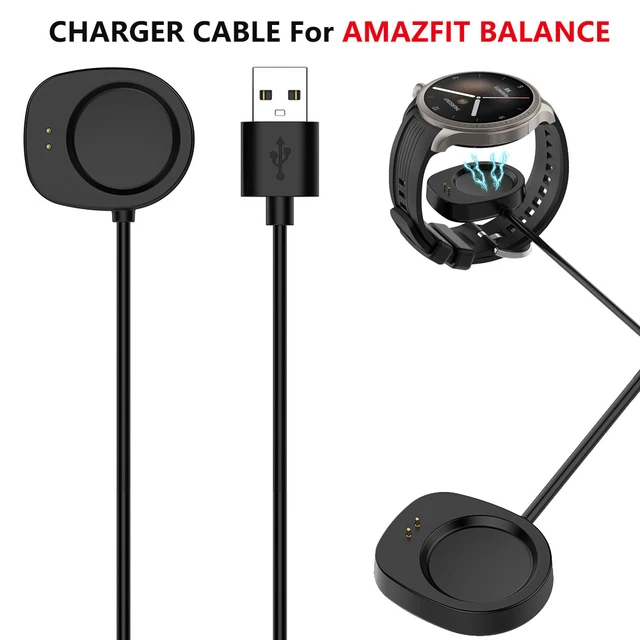 Cargador para Amazfit Balance A2286, Cable de carga para reloj inteligente,  Cable magnético, reemplazo de carga USB - AliExpress