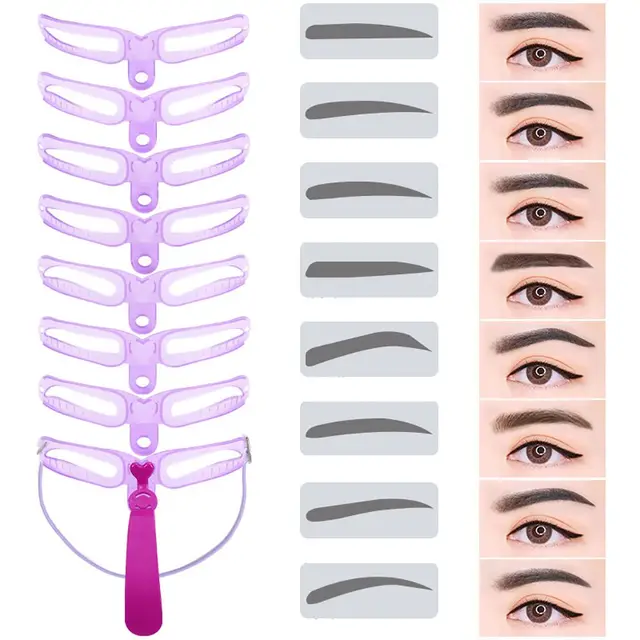 Reusable Helper Eyebrow Stencils: Achieving Perfectly Shaped Eyebrows Made Easy