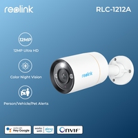 Reolink 12MP Ultra HD PoE IP Camera Smart Advanced Detection & Alert Security Cam 2-way Audio Bullet&Dome Surveillance Cameras