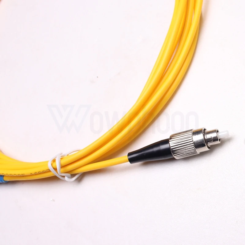 Cable de conexión de fibra óptica, SC 3,0 UPC, Simplex SM, longitud de 2m, cable de puente de fibra óptica, mm