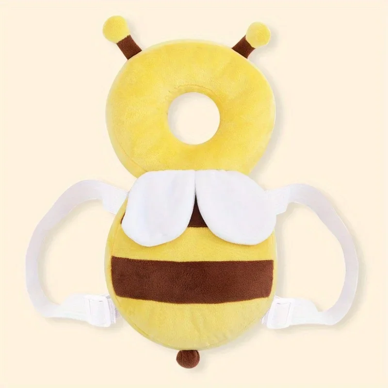 Bee Baby Head Protection Pillow - Breathable anti fall hat for young children