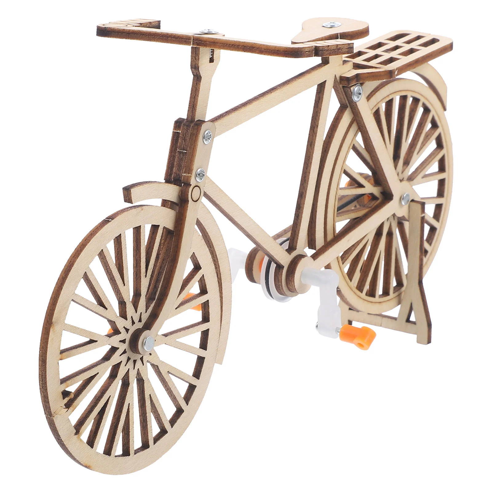 

Decorate Toy Student Bikes Desk Mechanical Model Wooden Miniature Ornament DIY