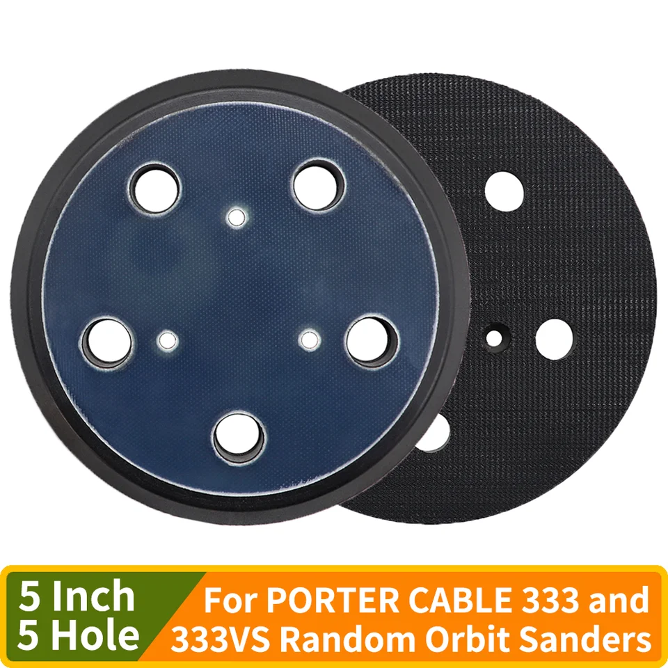 Porter-Cable 15001 5-Inch Hook & Loop Contour Pad For Sanders – Genuine OEM Replacement