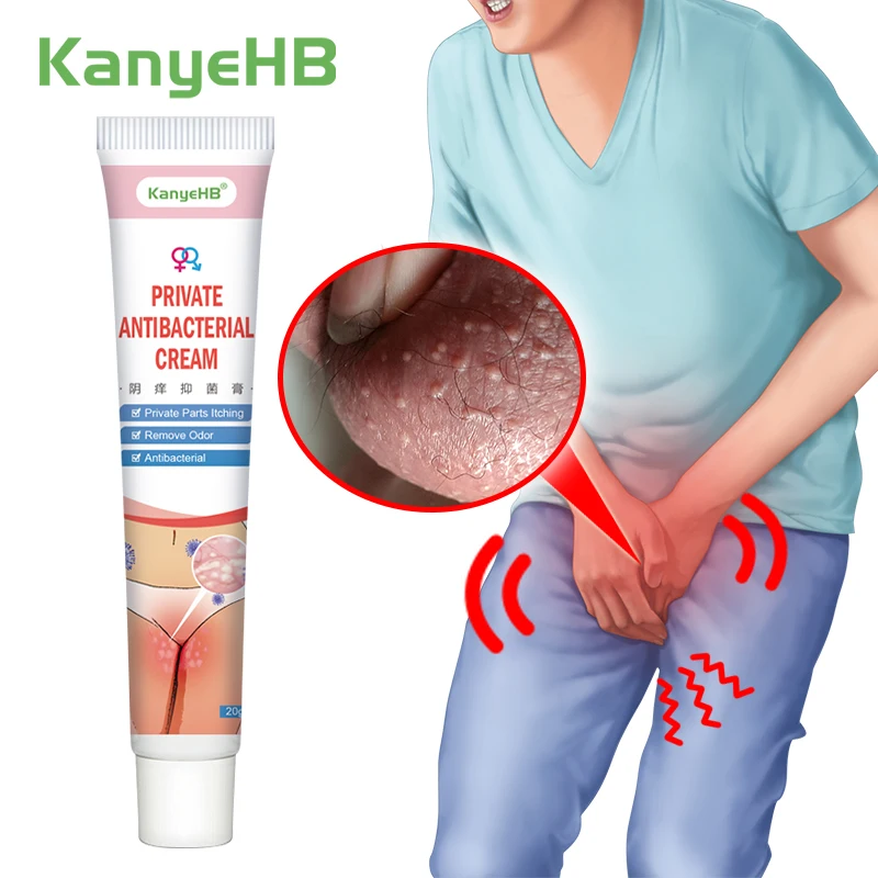 Antibacterial Anti Fungal Cream 1pc Long-Lasting Anti-itch Private Part Scrotal Eczema Jock Itch Pruritus Penis Medical Psoriasis