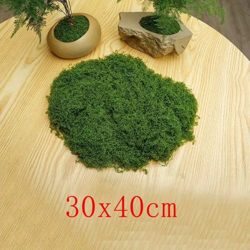 Green Faux Moss for DIY Crafts and Home Decor