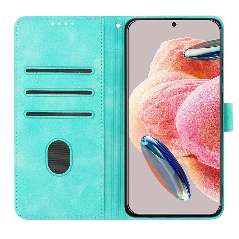 Enhanced Magnetic Flip Leather Wallet Case with Card Slot