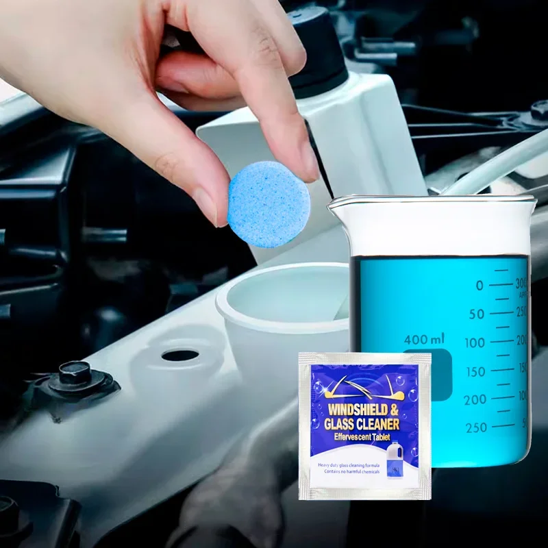 Glass Water Effervescent Film Wiper Solid Concentrate Four Seasons Universal Strong Anti-freeze Wiper Essence Zero Shellac 2