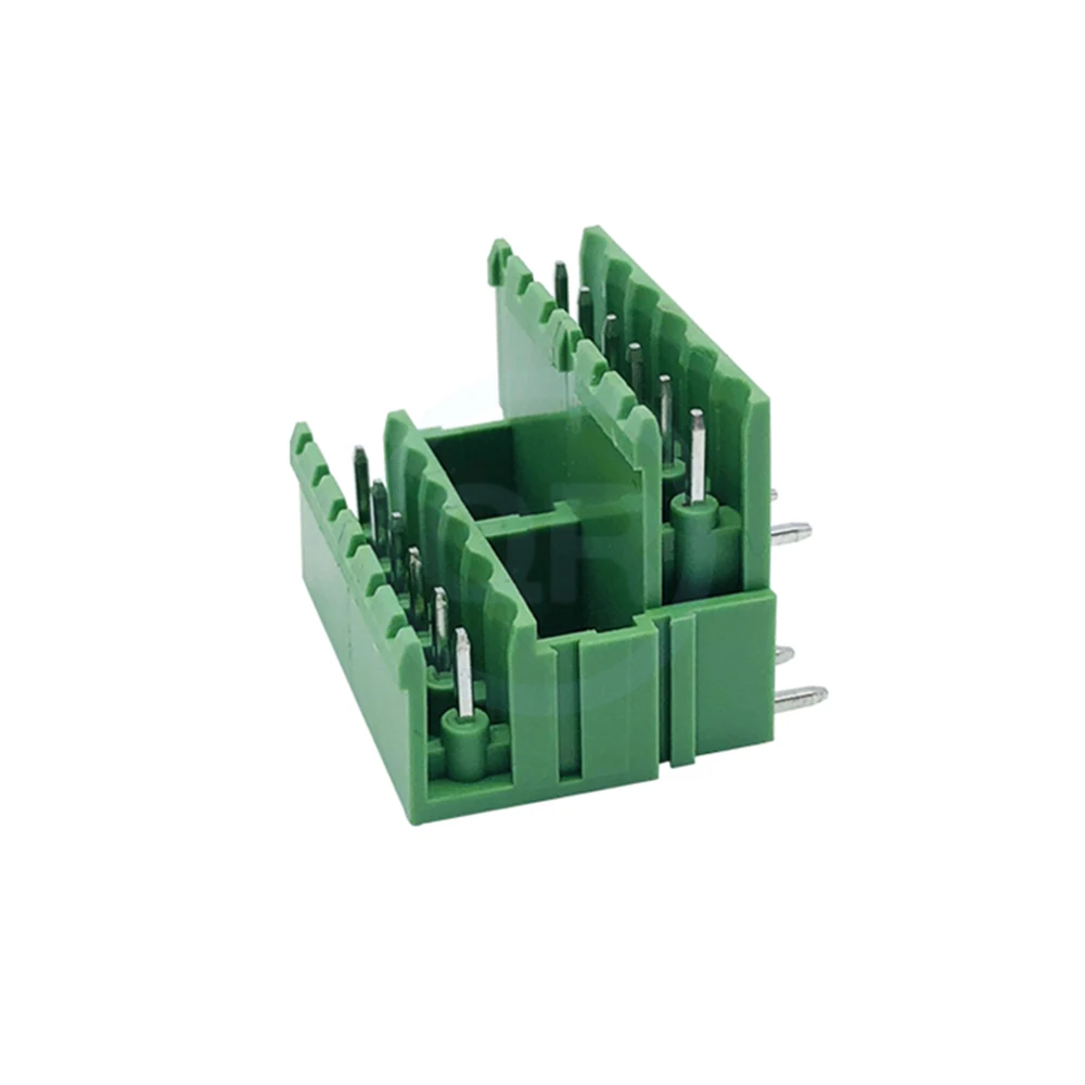 (5 Stück) KF 2EDGVT 2EDGRT -5,08 mm doppelt steckbare Leiterplatte, versetzte, spleißbare rechtwinklige/gerade Stiftleiste 15EDGVT 15EDGRT 2-12Pin – Detail 5