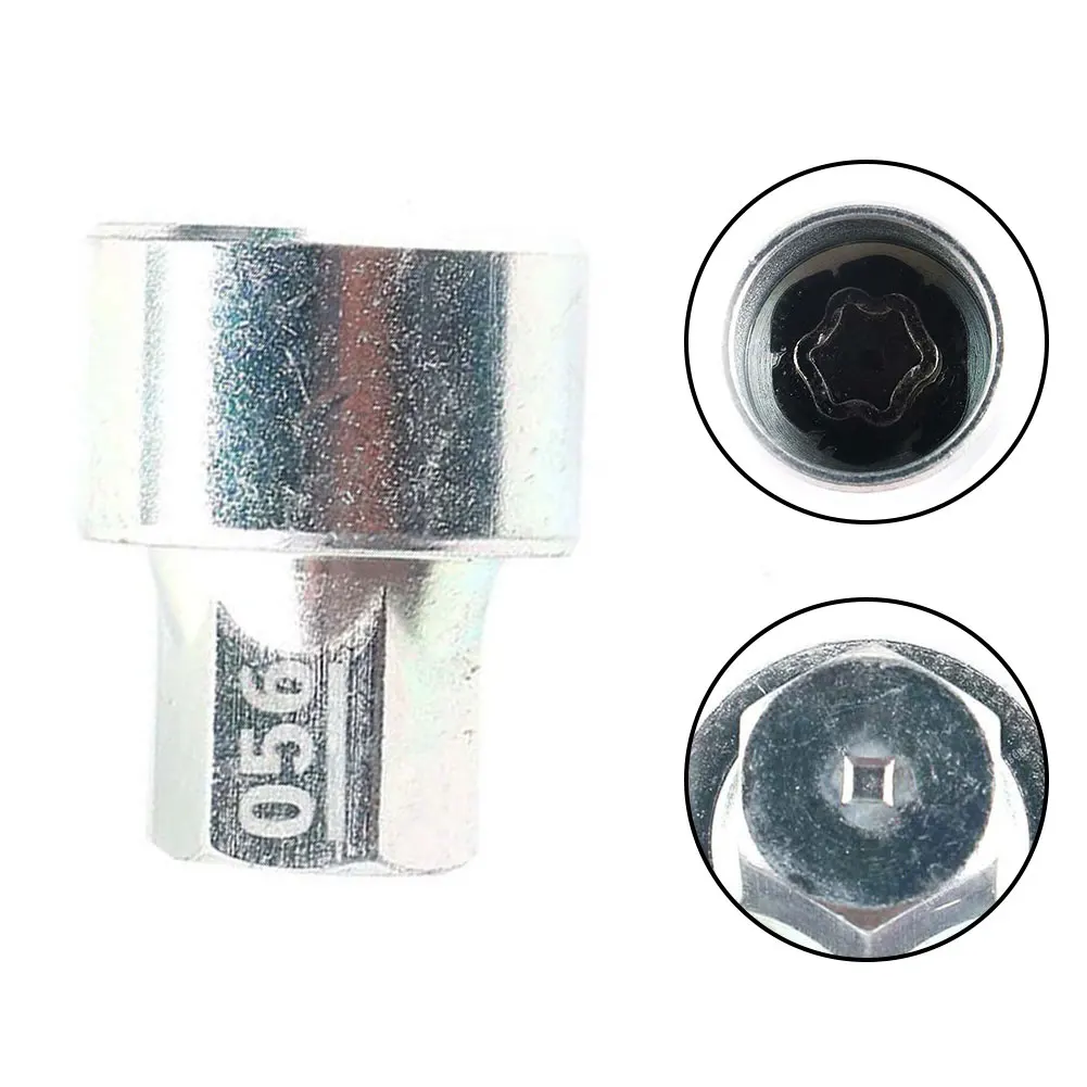 Tire Wheel Lock Anti Theft Screw Lug Nut Bolt 56 Removal Key Socket