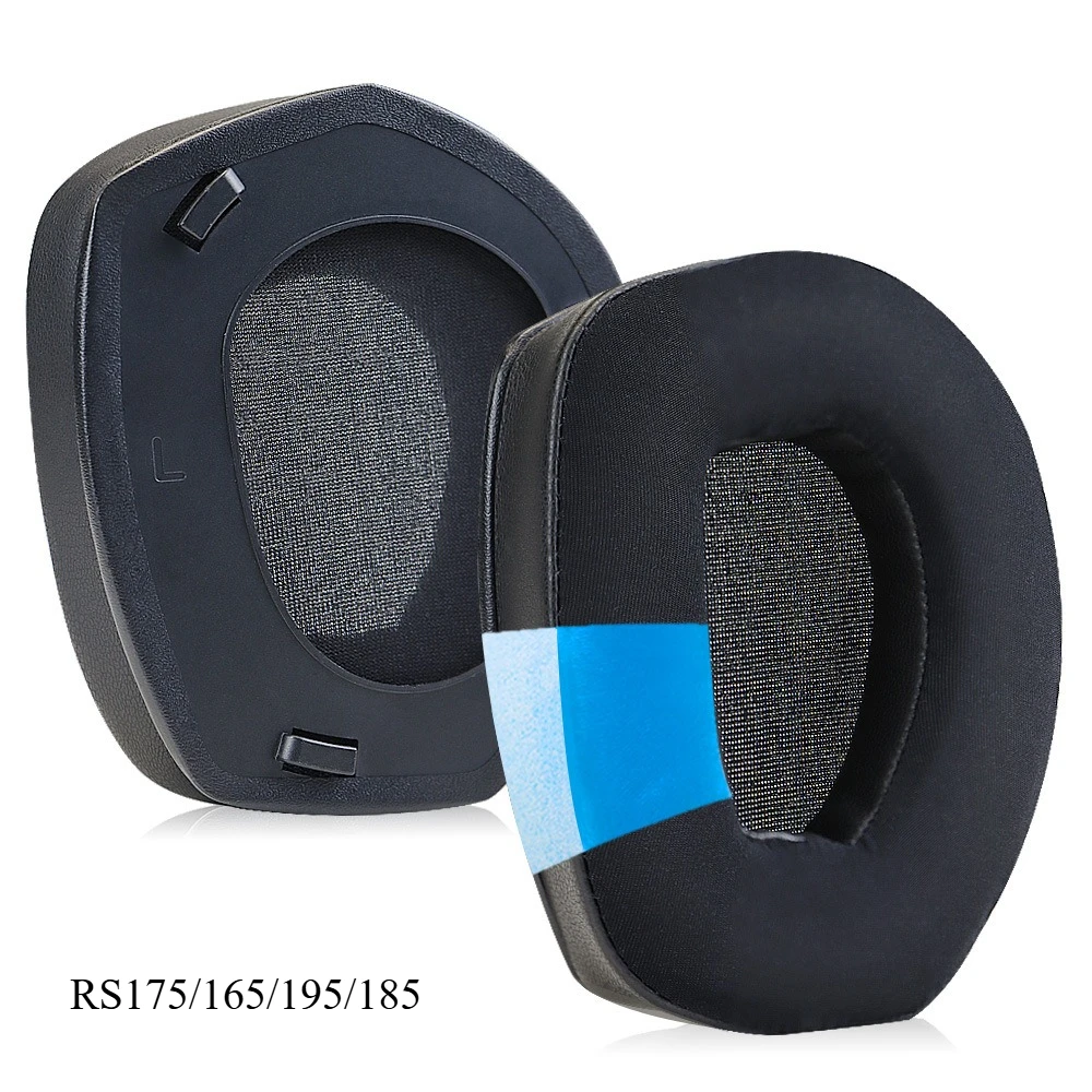 Replacement EarPads With Plastic Hooks for Sennheiser RS195/185/175 RS165 RS160 RS170 RS180 HDR165/185 Cushion Cover Ear pads