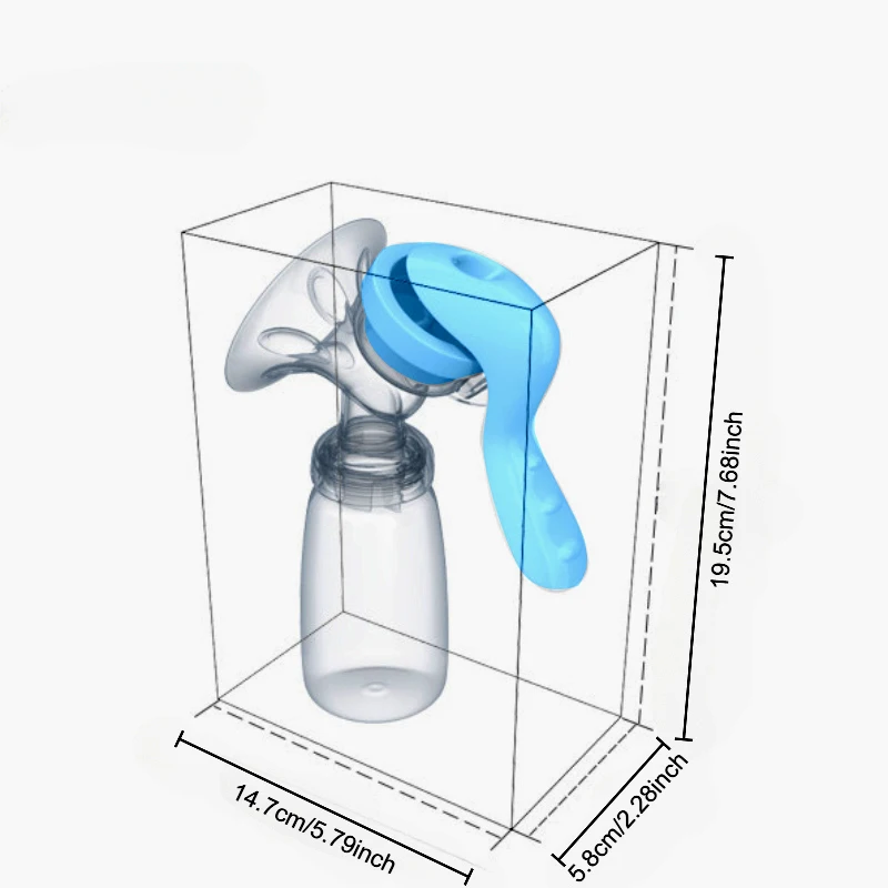 Manual Postpartum Breast Pump Painless High Suction for Pregnant Women Three Color Milking Machine Portable Baby Product 6