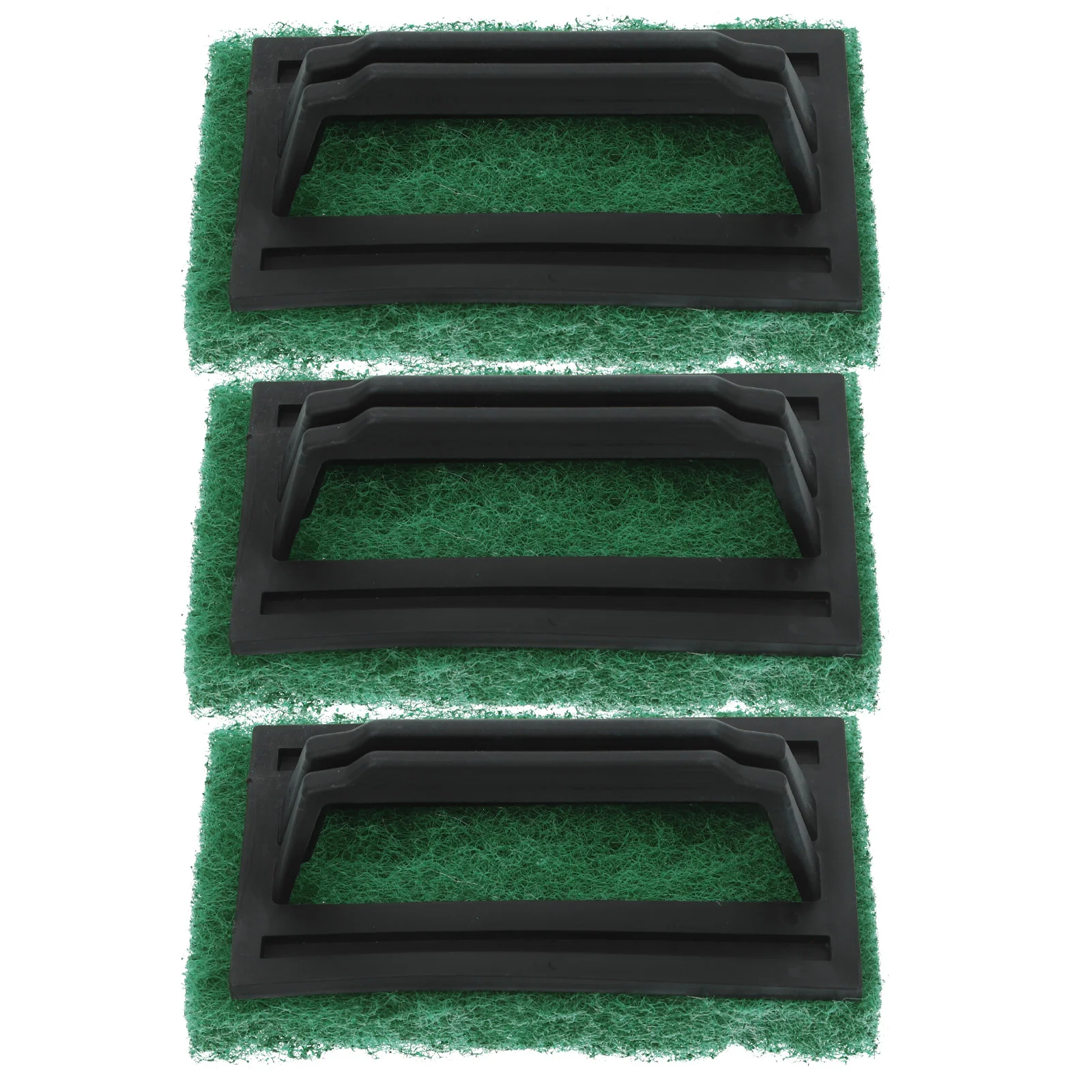 

3 Pcs Screen Printing Matte Cleaning Brush with Handle Ink Removal (green) 3pcs Silk Cleaner Supplies Scrub Pad Accessories