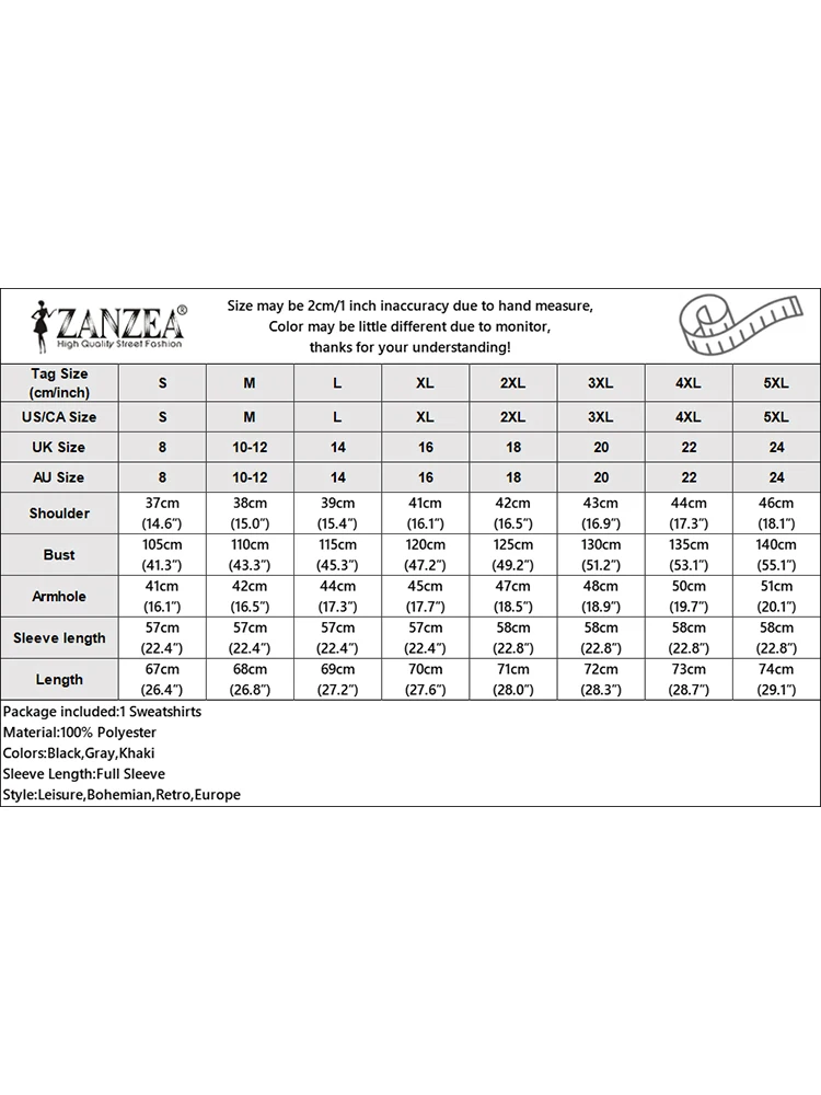 ZANZEA Casua Harajuku Sweatshirts Color-Block Long Sleeve 2025 Spring O Neck Hoodies Women Large Bowknot Loose Pullover Tops 6