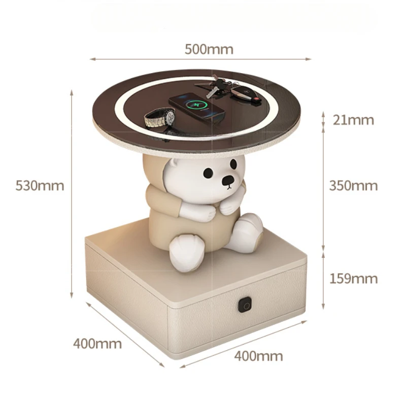 Small Smart Children's Nightstands Storage Nordic Modern Children's Nightstands Side Tables De Nuit Children Furniture RR50BF