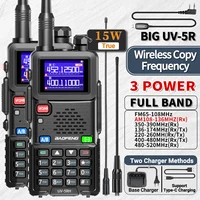 2PCS Baofeng UV-5RH Air Band Walkie Talkie 10W Wirless Copy Frequency Type-C Charging Upgraded UV 5R Two Way Radio 1