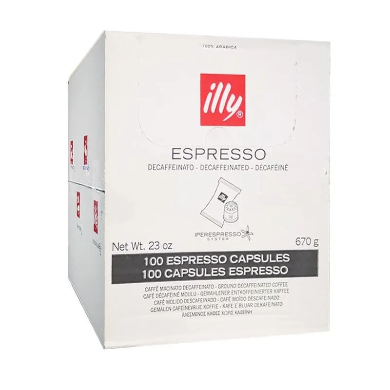100 cápsulas Espresso Descafeinado Iperespresso Illy 8003753155593 Raíz Inicio IPERESPRESSO 8864