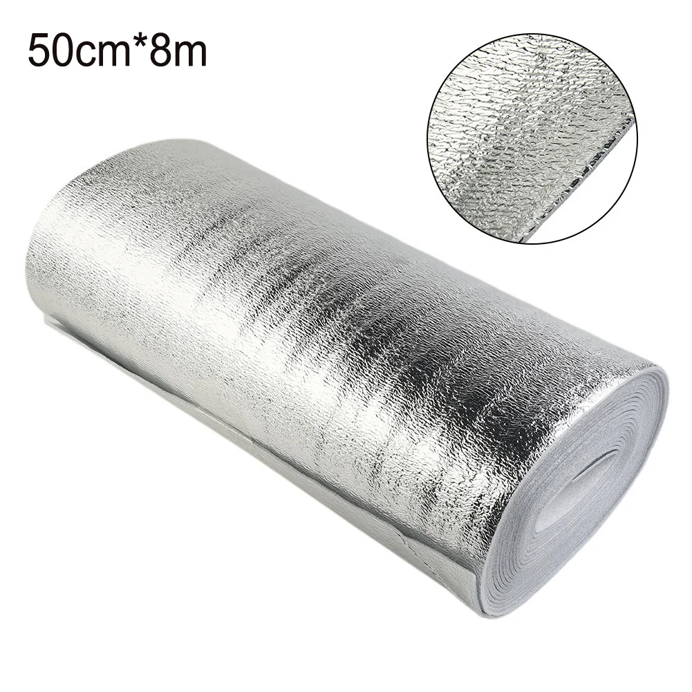 

50cm*8m Radiator Reflectives Film Wall Thermal Insulation Reflectives Film Aluminum Foils Thermal Insulation Films Home Decor