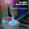 Tub Air Humidifier with Small Spray Hydration, Silent USB Aromatherapy Diffuser for Bedroom, Desktop, Car, Home, and Office Use 5