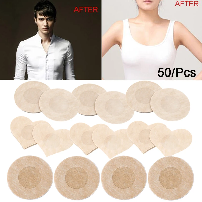 

10/50pcs Women Invisible Breast Lift Tape Overlays on Bra Nipple Stickers Chest Stickers Adhesivo Bra Nipple Covers Accessories