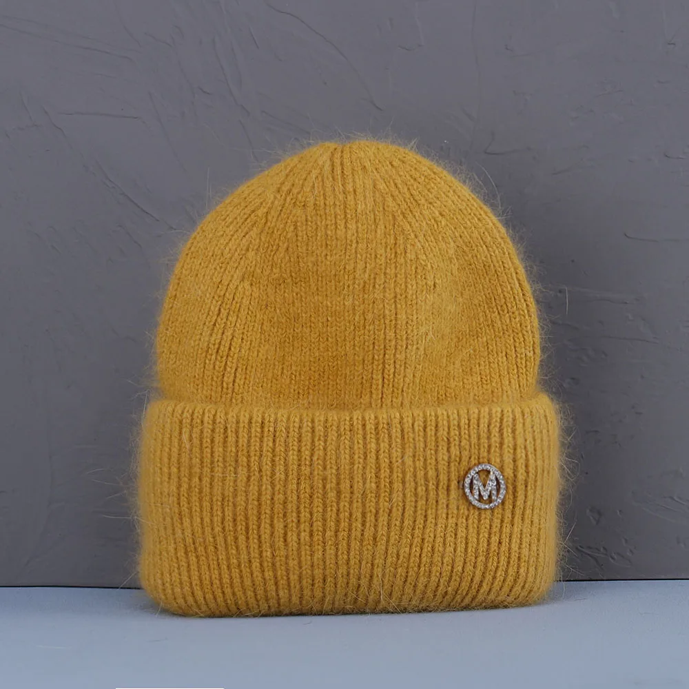 Yellow with M