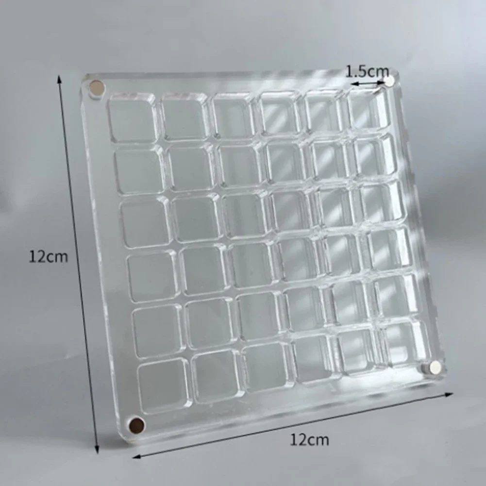 Acrylic Magnetic Seashell Display Box Seashell Display Box Diamond Storage Box Transparent Shell Storage Box Jewelry Storage 3