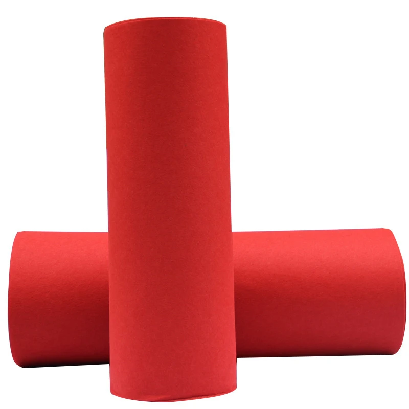 1 Thick Red Wedding Carpet Proposal Party Event Red Carpet Hotel Aisle Wedding Aisle Carpet