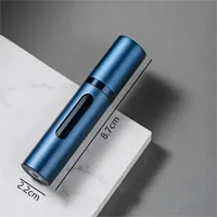 Bouteille de parfum rechargeable Portable de 5ml, avec pompe à parfum en Spray, Mini récipient cosmétique de voyage, atomiseur 3