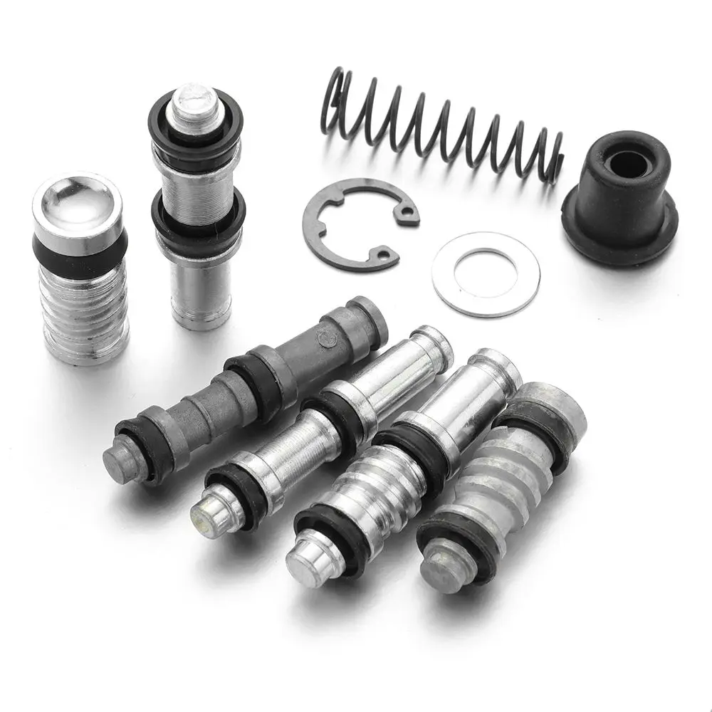 Motorcycle Clutch Brake Pump Piston Plunger Repair Kit 11mm 12.7mm 14mm Motorbike Master Cylinder Piston Rigs Repair Accessories motorcycle clutch brake repair kit
