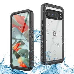 Ultimate IP68 Waterproof Case - Full Body Protection & Dustproof Underwater Diving Cover - Google Pixel9 Pro XL (Black)
