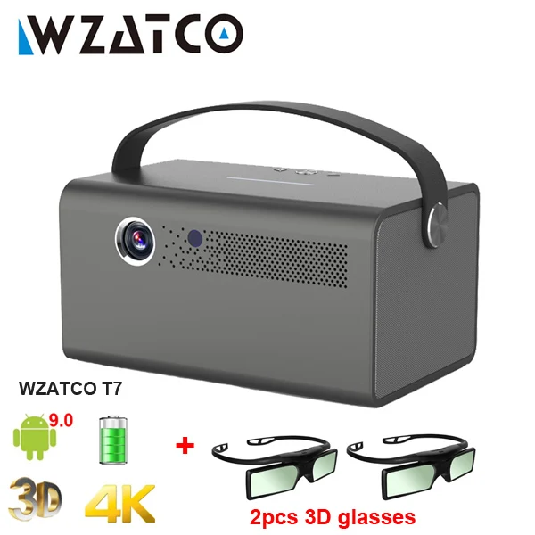 T7 with 3D glasses