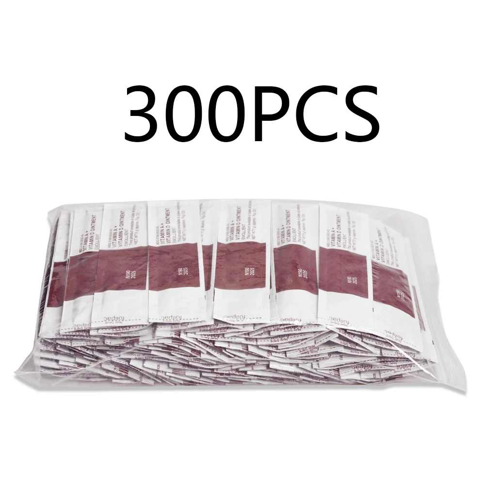 

30/50/100/200/300PCS Tattoo Aftercare Cream Vitamin A&D Tattoo Repairing Cream Fougera Vitamin Ointment Tattoo Care Supplies