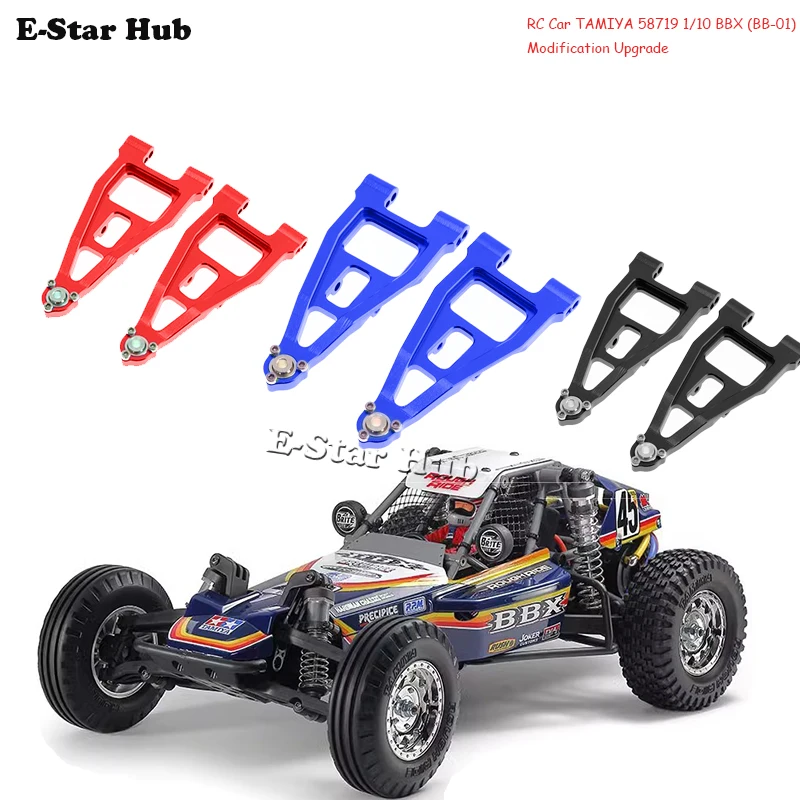 

RC Car Suspension Arm Front Lower Swing Arm for TAMIYA 58719 1/10 BBX BB-01 BB01 Accessories Upgrade Parts Rc Model Crawler Car