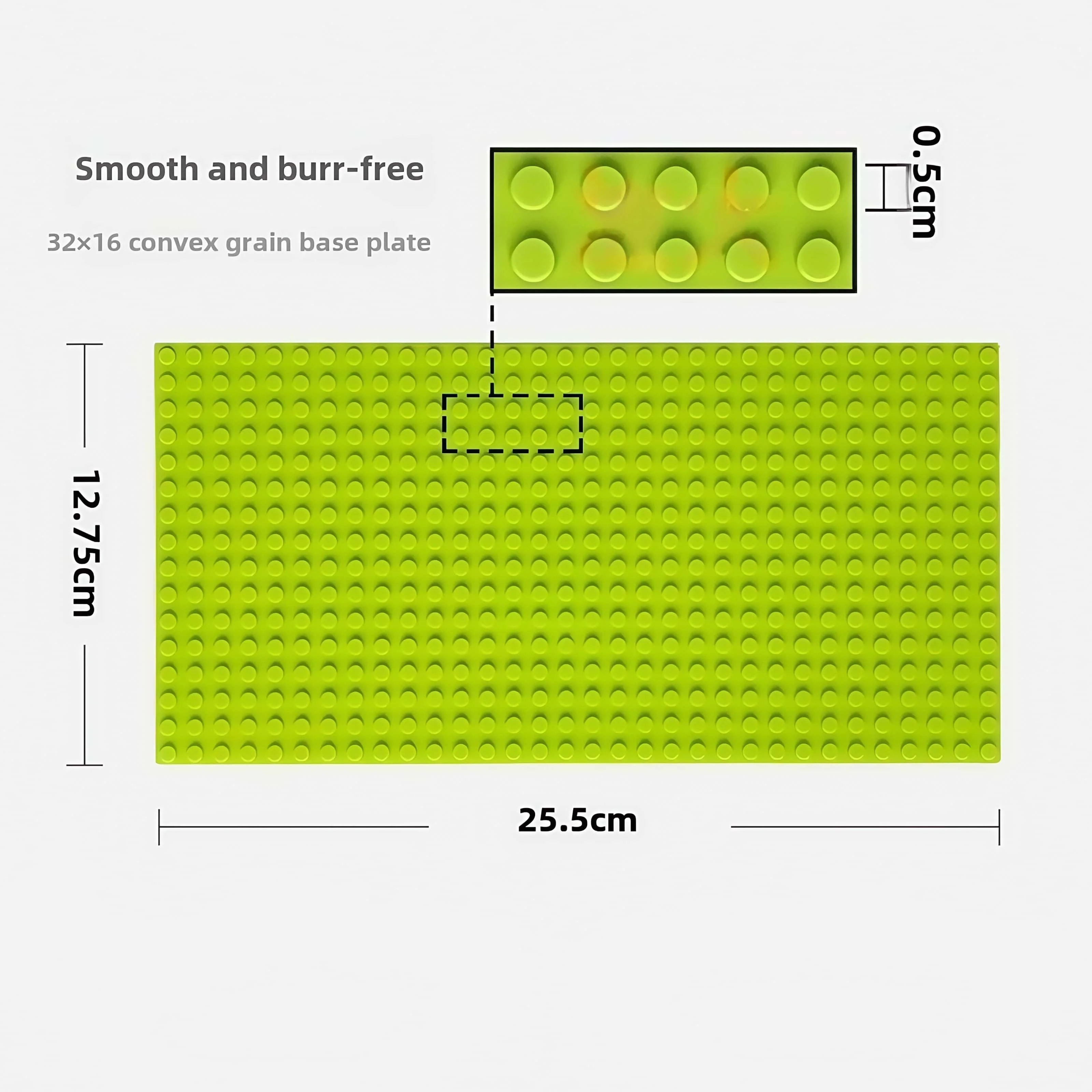 Building Blocks Toy Base Plate DIY Large Base Plate Wall Accessory Large Blocks for Building Spectacular Structures