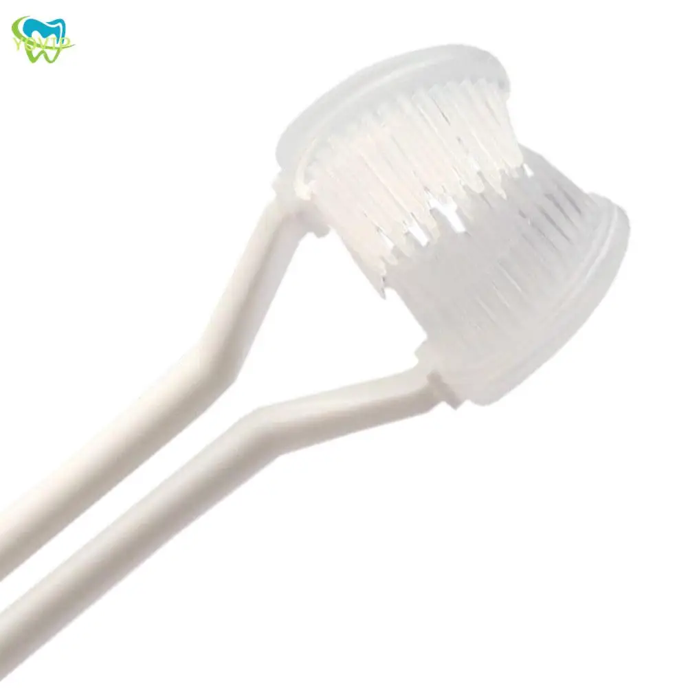 Soft Toothbrush Three Sided Soft Bristle Adult