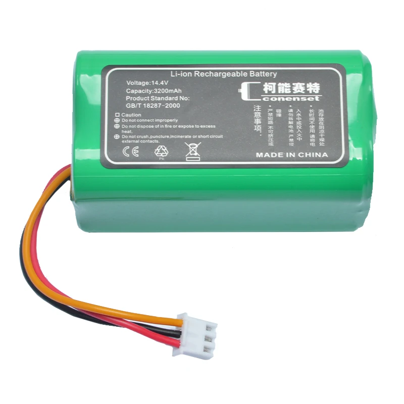 Vacuum Cleaner Battery Power Tool Battery Rechargeable Battery 3200mAh Original Battery for ABIR X5 X6 X8 R20 Robot Vacuum Cleaner lithium cell Cleaning Accessories Spare Parts power tool battery rechargeable battery vacuum cleaner battery