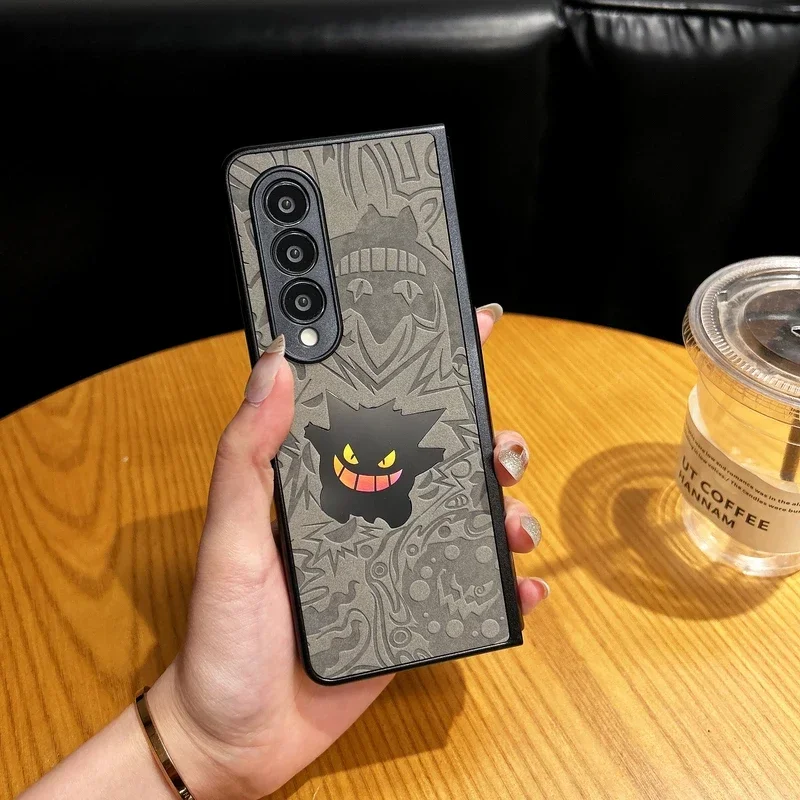 Japan Anime Pocket Monsters Pokemon Gengar Laser Phone Case For