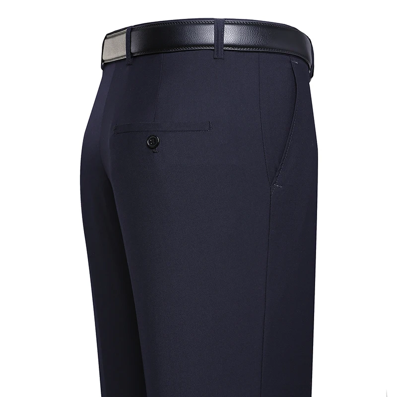 2024 Men's Casual Pants Business Men's Autumn Loose Straight Stretch All-Matching Casual Suit Long Pants Spring