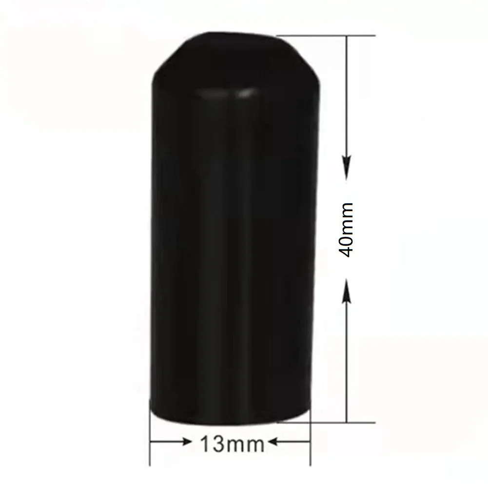 Description Picture 6 of item10pcs Warm Shrink End Cap Heat Shrink Cap Waterproof Protection  PE Insulated Wrap Wire Protect Cover Bottom Cable Sleeve Tool