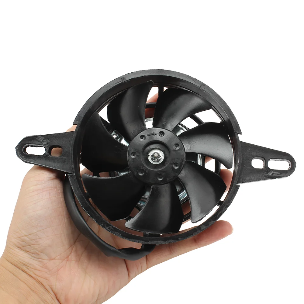 Motorcycle Fan Engine Radiator Cooling 200cc 250cc Dirt Bike Motocross For KTM Honda Yamaha Kawasaki ATV Spare Part Universal motorcycle cooling fan
