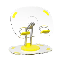 Adjustable 720° Rotating Foldable Phone and Tablet Stand (Yellow)