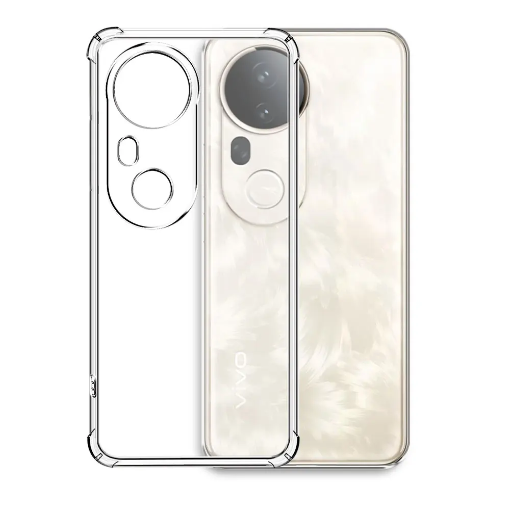 Shockproof Clear Soft Silicone Phone Case