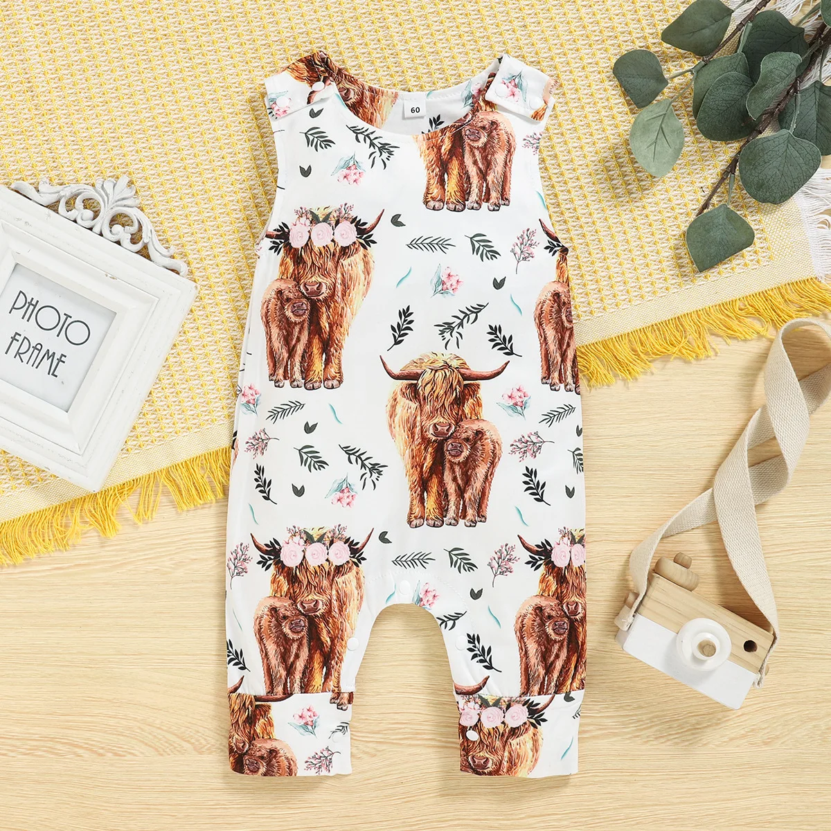 

Infant Baby Boys Girls Sleeveless Jumpsuit Summer Fashion Rompers Playsuit Outfits Casual Newborn Clothes Suit