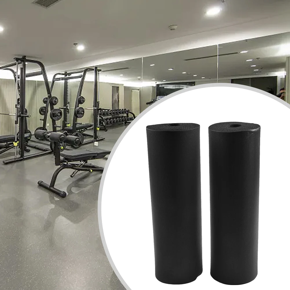 

2 PCS Foot Foam Pads For Machine Tube Legs Replace Ripped Worn-out Pad On A Leg Curl Machine And Weight Bench