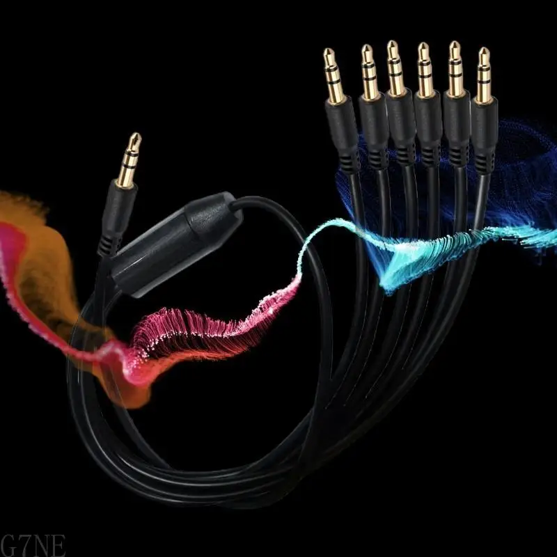 G7NE 3,5 mm Audiokabel männlich zum männlichen Splitter für E -Gitarren -Mischkonsolenleistung – Detail 10