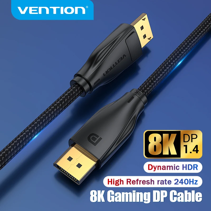Premium 8K High-Speed DisplayPort Cable for Ultra HD Display and Gaming