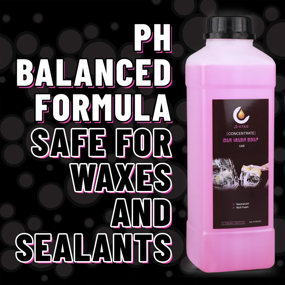 Car Shampoo Powerful Cleaner pH Neutral Concentrated Dilution Ratio 1:100 Car Sash Supplies NO.43 car shampoo